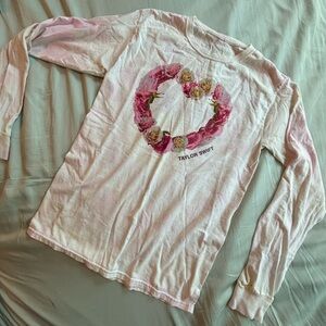Taylor Swift lover era Floral Heart Graphic T-Shirt